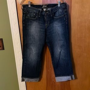 Lucky Brand Sweet N Low Crop Jeans size 6